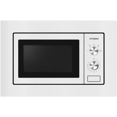 Встраиваемая микроволновая печь Hyundai HBW 2030S WG, 20л, 800Вт, белый