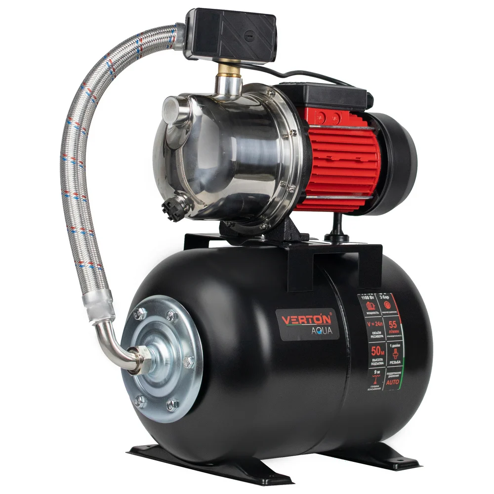 Насосная станция VERTON AQUA PS1100S/24 01.13297.13552