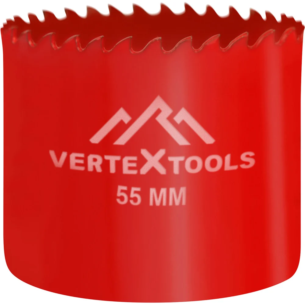 Коронка биметаллическая vertextools 2525-55