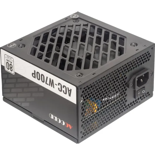 Блок питания Accord ACC-W700P, 700Вт, 80 PLUS WHITE, 120мм, черный, retail