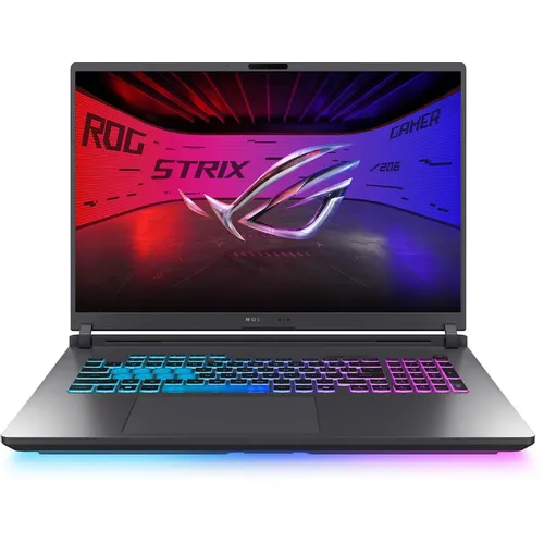 Ноутбук игровой ASUS ROG Strix G18 G815JMR-S9063, 18", 2025, IPS, Intel Core i9 14900HX 2.2ГГц, 24-ядерный, 16ГБ DDR5, 1ТБ SSD, NVIDIA GeForce RTX 5060 для ноутбуков - 8 ГБ, TGP 115Вт, без операционной системы, серый [90nr0le1-m00360]