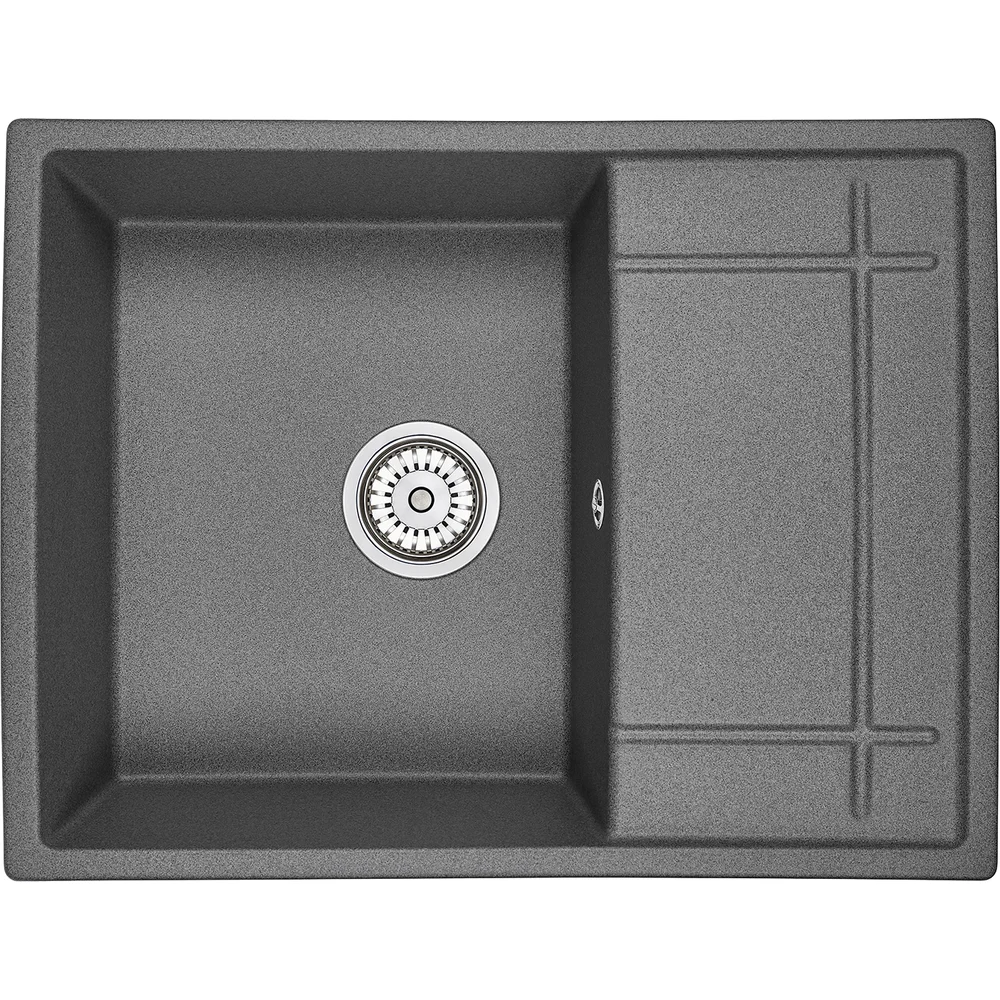 Кварцевая оборачиваемая кухонная мойка GRANULA GR-6501