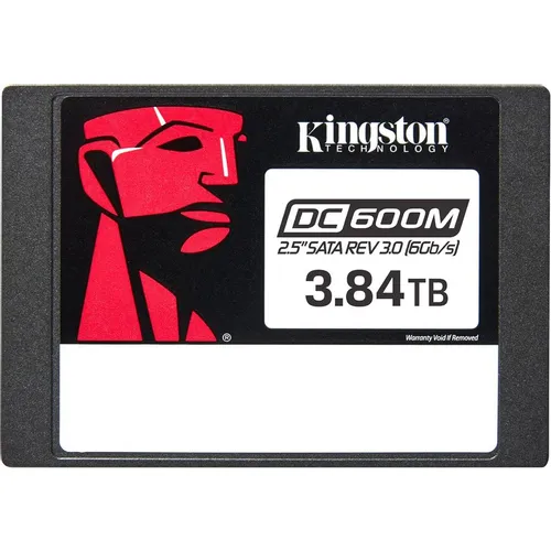 SSD накопитель Kingston DC600M SEDC600M/3840G 3.8ТБ, 2.5", SATA III, SATA