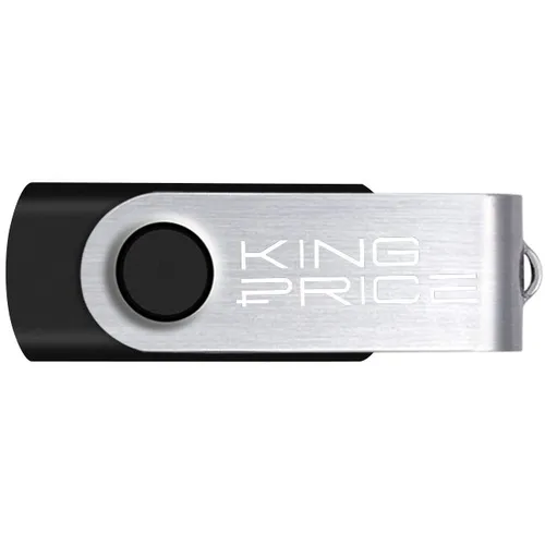 Флешка USB KINGPRICE KPFD2 16ГБ, USB2.0, черный [kpfd2a016abk]