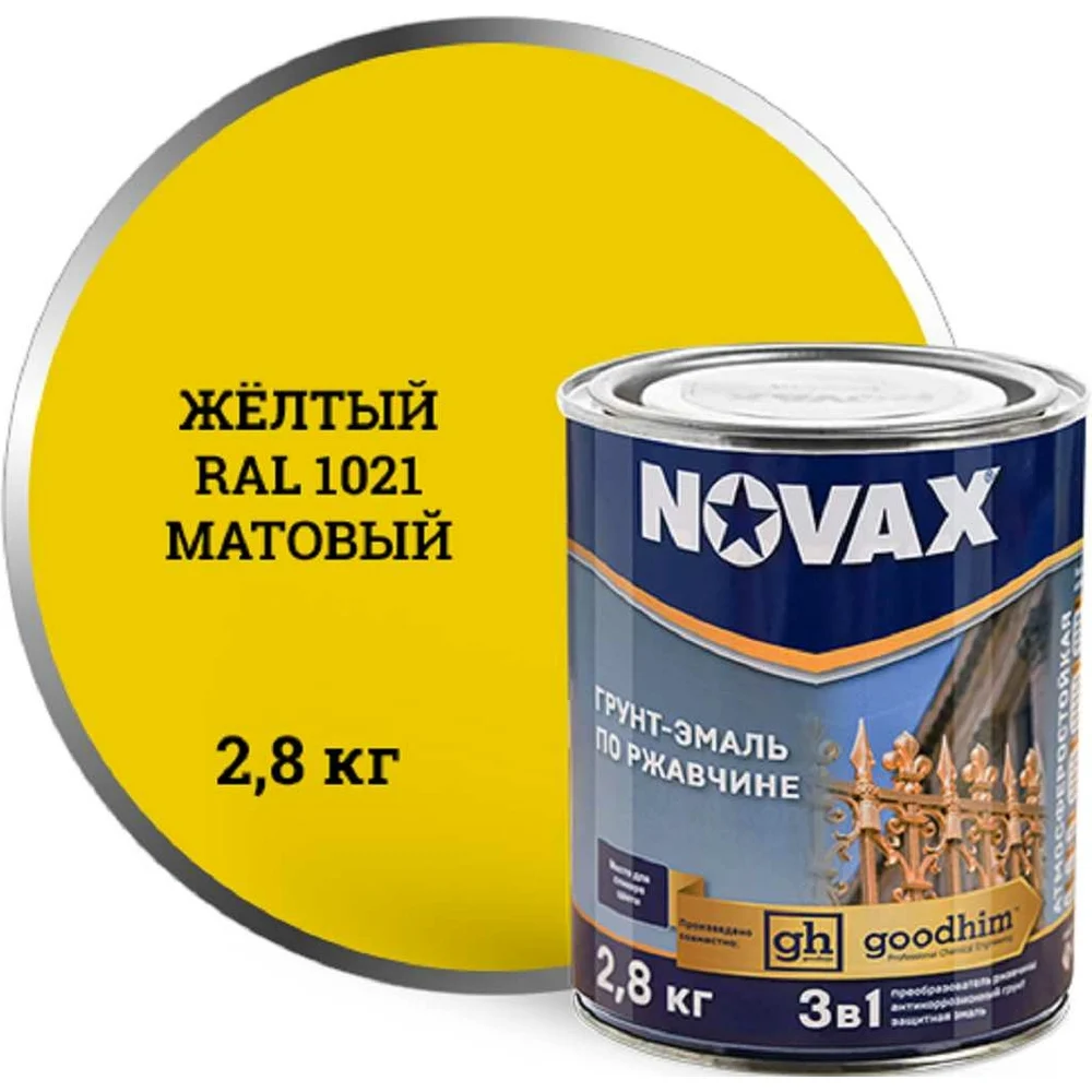 Грунт-эмаль Goodhim novax 39788