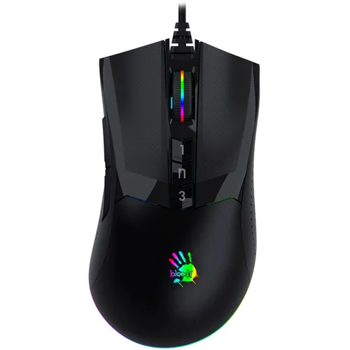 Мышь проводная A4TECH Bloody W90 Pro, игровая, оптическая, USB, 16000dpi, черный