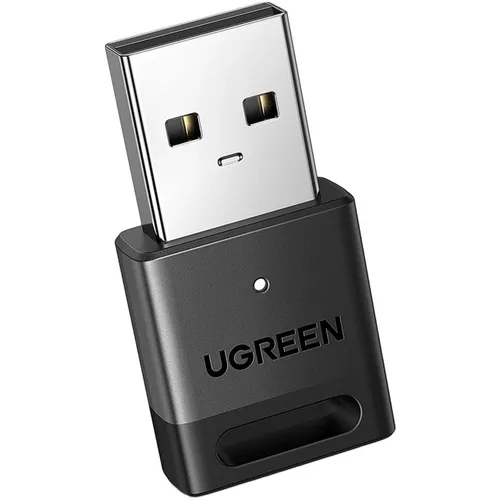 Bluetooth адаптер UGREEN CM591 BT 5.3+EDR USB, 20м, черный [35995]