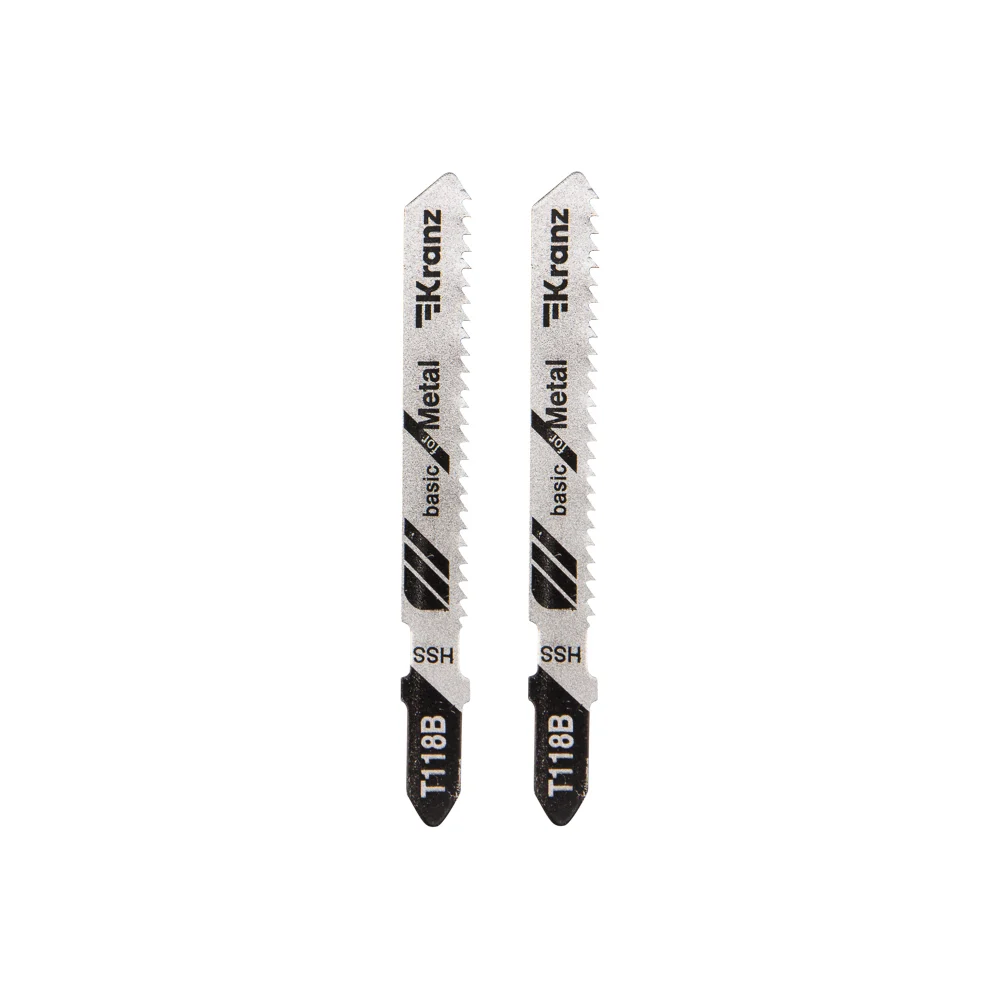 Пилка для лобзика по металлу KRANZ T118B KR-92-0313