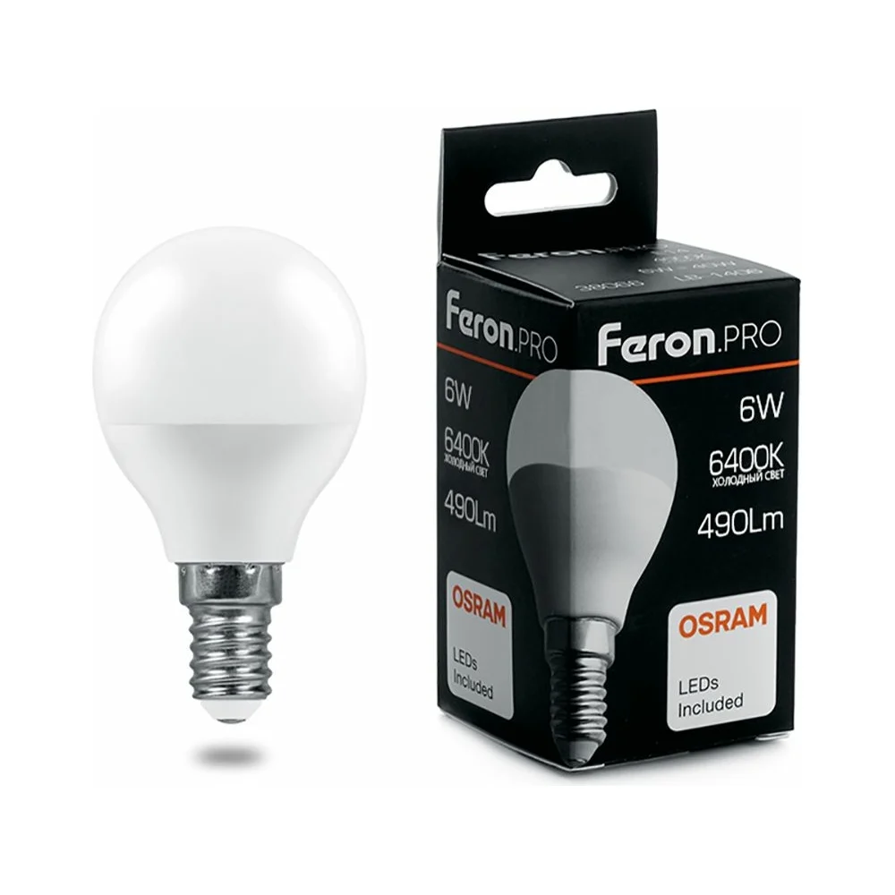 Светодиодная лампа FERON PRO LB-1406 38067