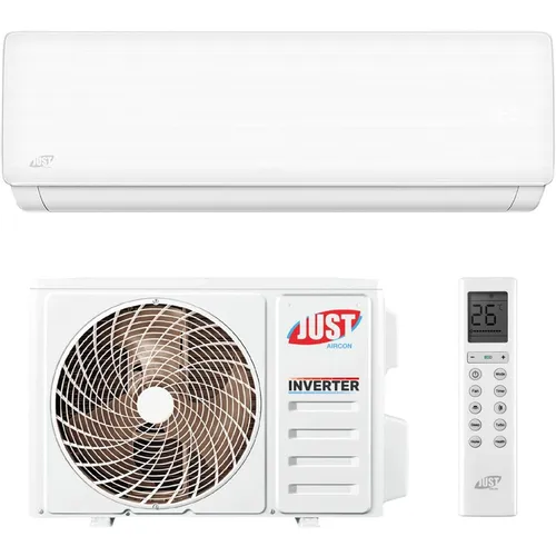 Сплит-система инверторная JUST AIRCON Serenity JAC-18HPSIA/XAB1 настенная, до 52м2, 18000 BTU, (комплект из 2-х коробок)