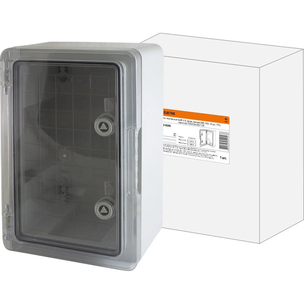Навесной пластиковый бокс TDM ЩМП-0-8 SQ0933-0208