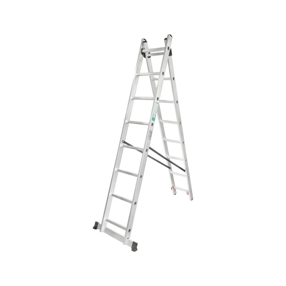 Комбинированная двухсекционная лестница Forcekraft fk-bl-e211 52854