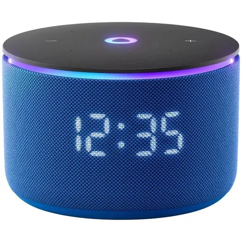 Умная колонка ЯНДЕКС Станция Мини 3 Про, 18Вт, с Алисой, синий Zigbee [yndx-00059blu]