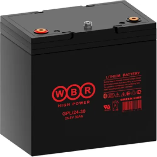 Аккумуляторная батарея WBR GPLi24-30 для ИБП, 25.6В, 30Ач [gpli24-30 wbr]
