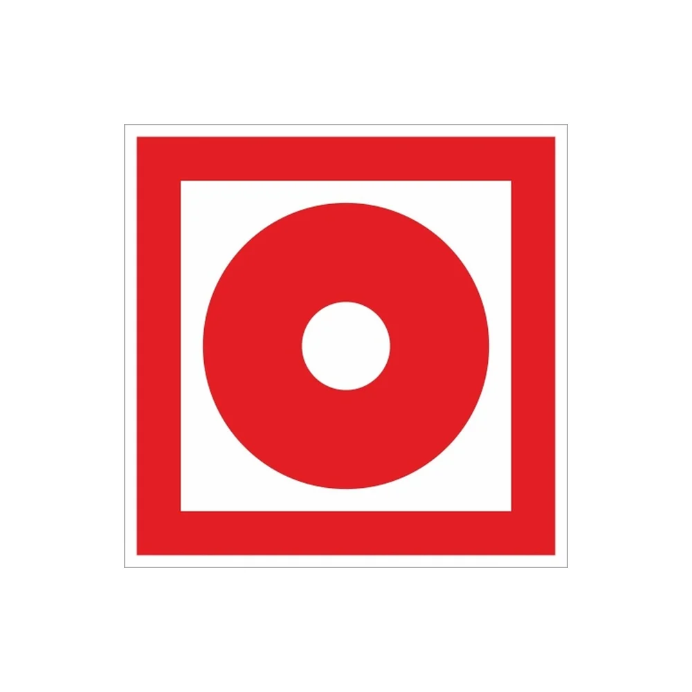 Знак TDM Кнопка включения средств пожарной автоматики SQ0817-0090
