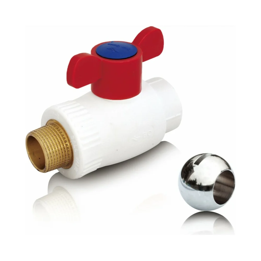 Шаровый кран Blue Ocean PPRF/BV-HW-1B/PPR(W)-MT-25х3/4"