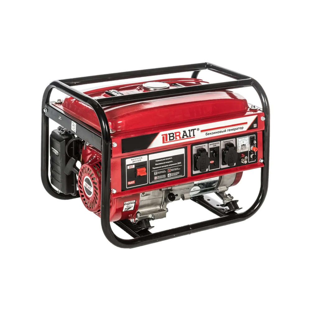 Бензиновый генератор BRAIT BR6500-CU 02.01.010.029