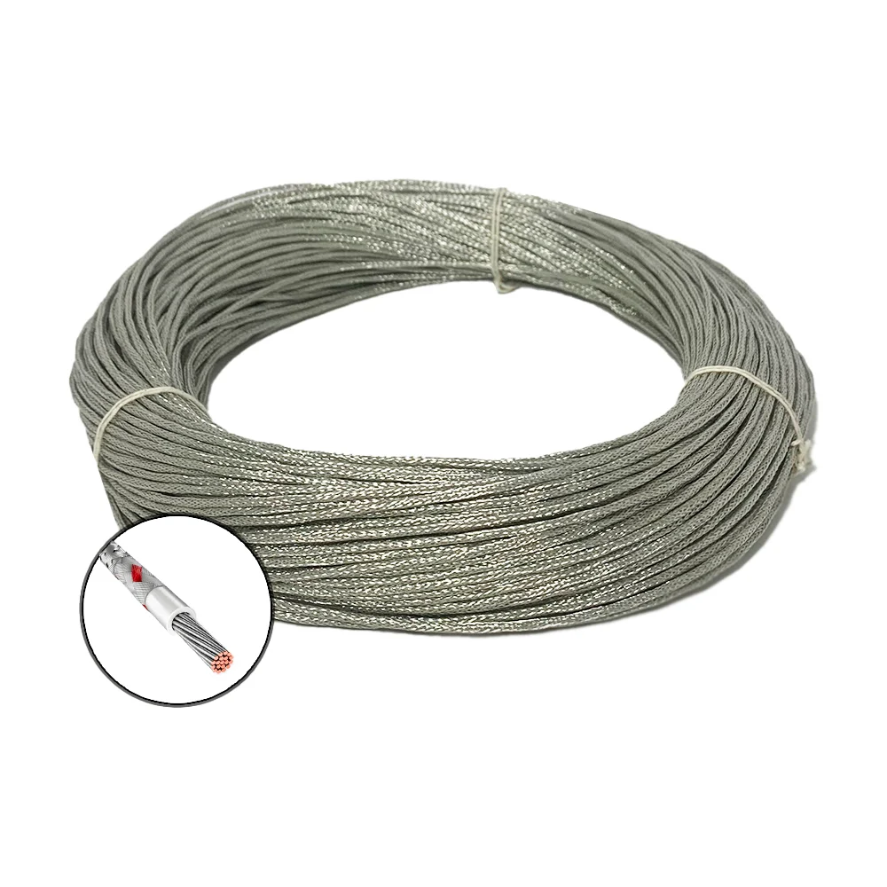 Бортовой экранированный провод ПРОВОДНИК бпвлэ 1x0.5 мм2, 50м OZ70368L50