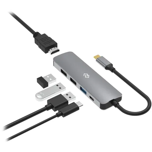 Стыковочная станция Digma DS-501, серый