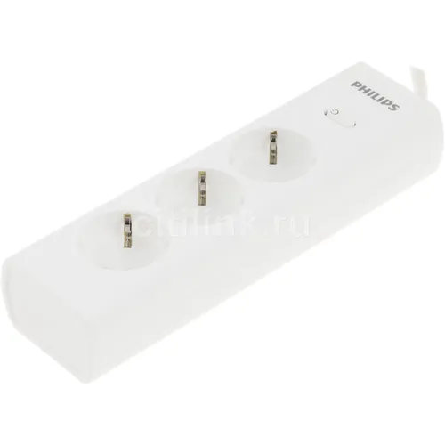 Сетевой фильтр Philips CHP2135WA/51, 2м, белый