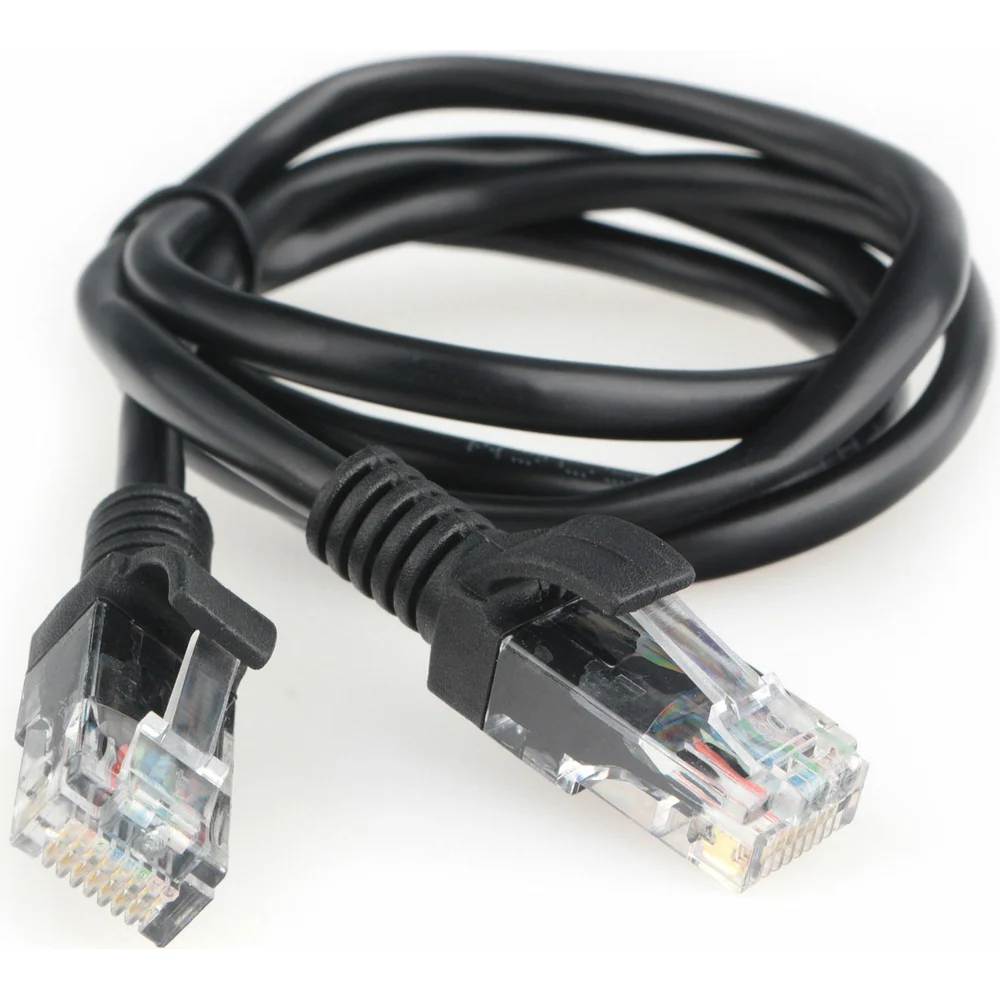 Литой многожильный патч-корд Гарнизон CCA light UTP PC-UTP-5e-1-BK