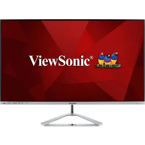 31.5" Монитор ViewSonic VX3276-MHD-3, 1920x1080, IPS, 75Гц, 1хHDMI, 1хDP, серебристый [vs18391]