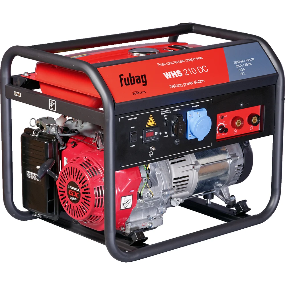 Бензиновая сварочная электростанция FUBAG WHS 210 DC Honda 838240