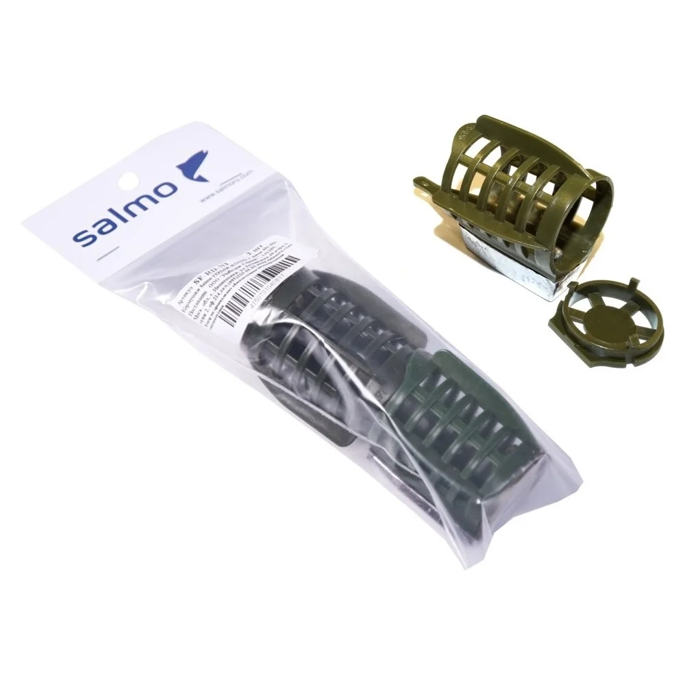 Фидерные кормушки Salmo FEEDER ROUND с дном, 40г/60г SF-RD-N1