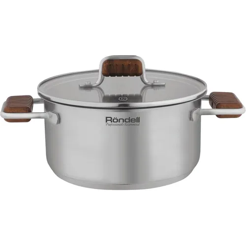 Кастрюля 3.2л Rondell Fjord RDS-1791, нержавеющая сталь, с крышкой