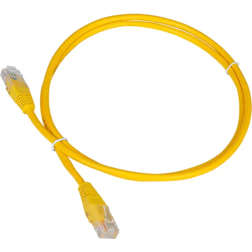 Патч-корд LanMaster вилка RJ-45, вилка RJ-45, кат.5E, ПВХ, 3м, желтый [twt-45-45-3.0-yl]