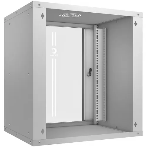 Шкаф коммутационный CABEUS WSC-05D-12U55/45 настенный, стеклянная передняя дверь, 12U, 550x590x450 мм