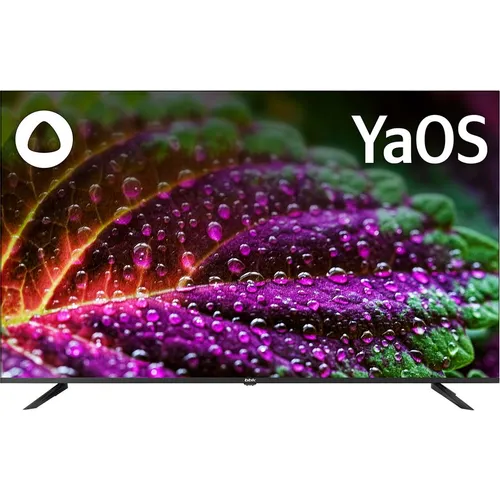 55" Телевизор BBK 55LED-8260/UTS2C (B) QLED, 4K Ultra HD, СМАРТ ТВ, YaOS, черный