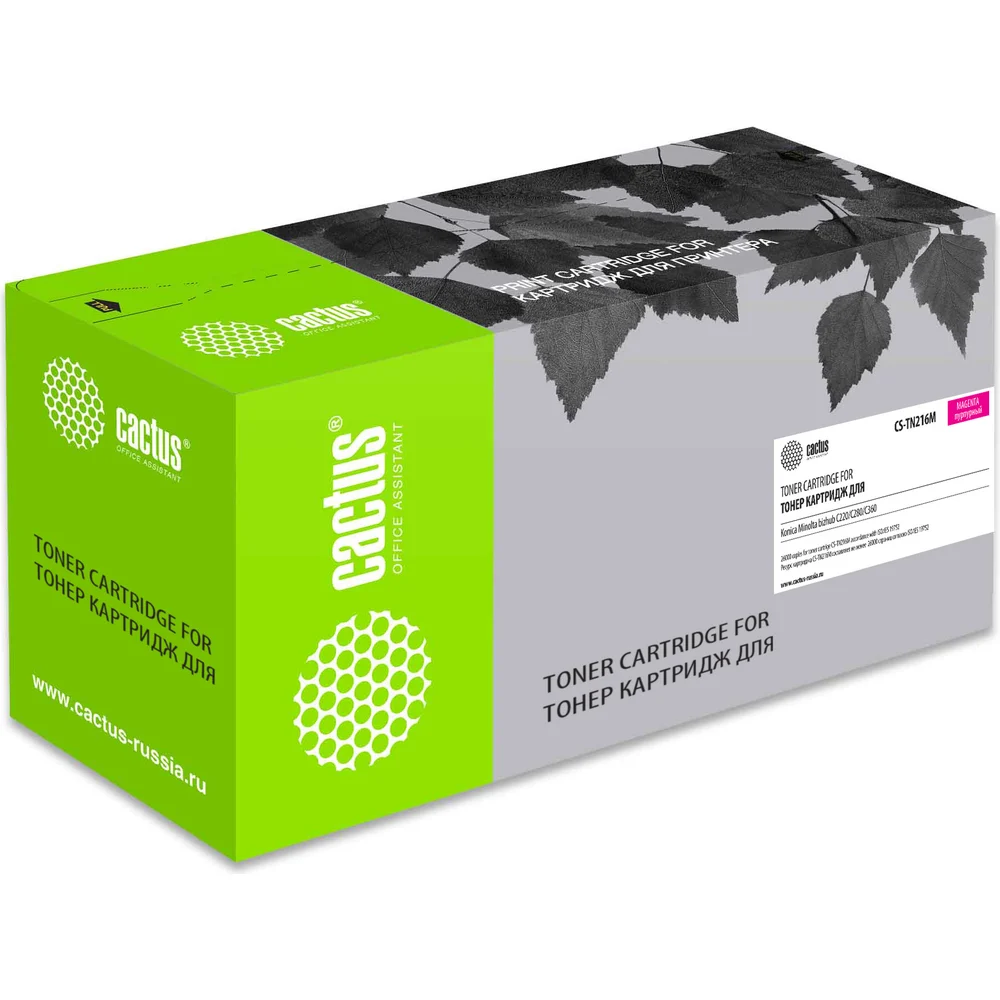 Лазерный картридж для konica minolta bizhub c220/c280 Cactus tn-216m 1413410