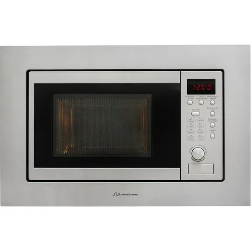 Встраиваемая микроволновая печь SCHAUB LORENZ SLM EE22D, 20л, 800Вт, нержавеющая сталь [slm00000016]