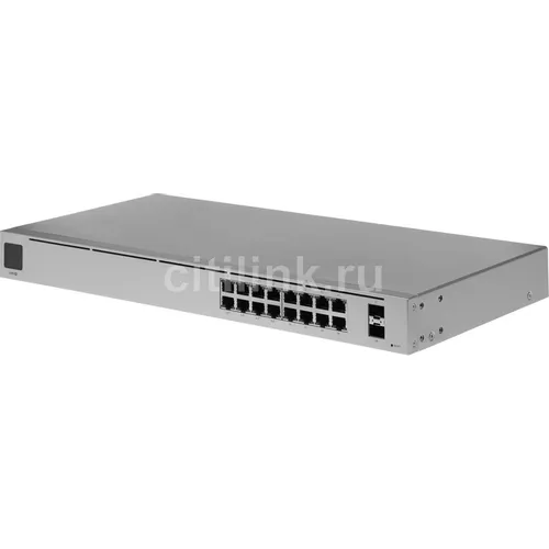 Коммутатор Ubiquiti UniFi, управляемый [usw-16-poe]