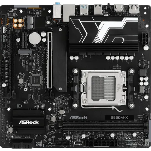 Материнская плата ASRock B850M-X R2.0, Socket AM5, AMD B850, mATX, Ret