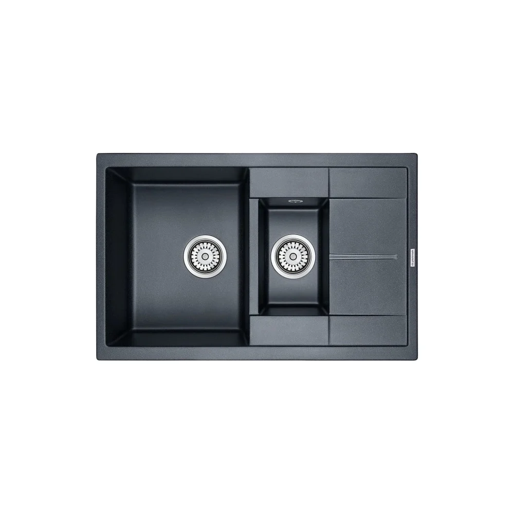 Кварцевая мойка Paulmark FESTE PM237850-BLM