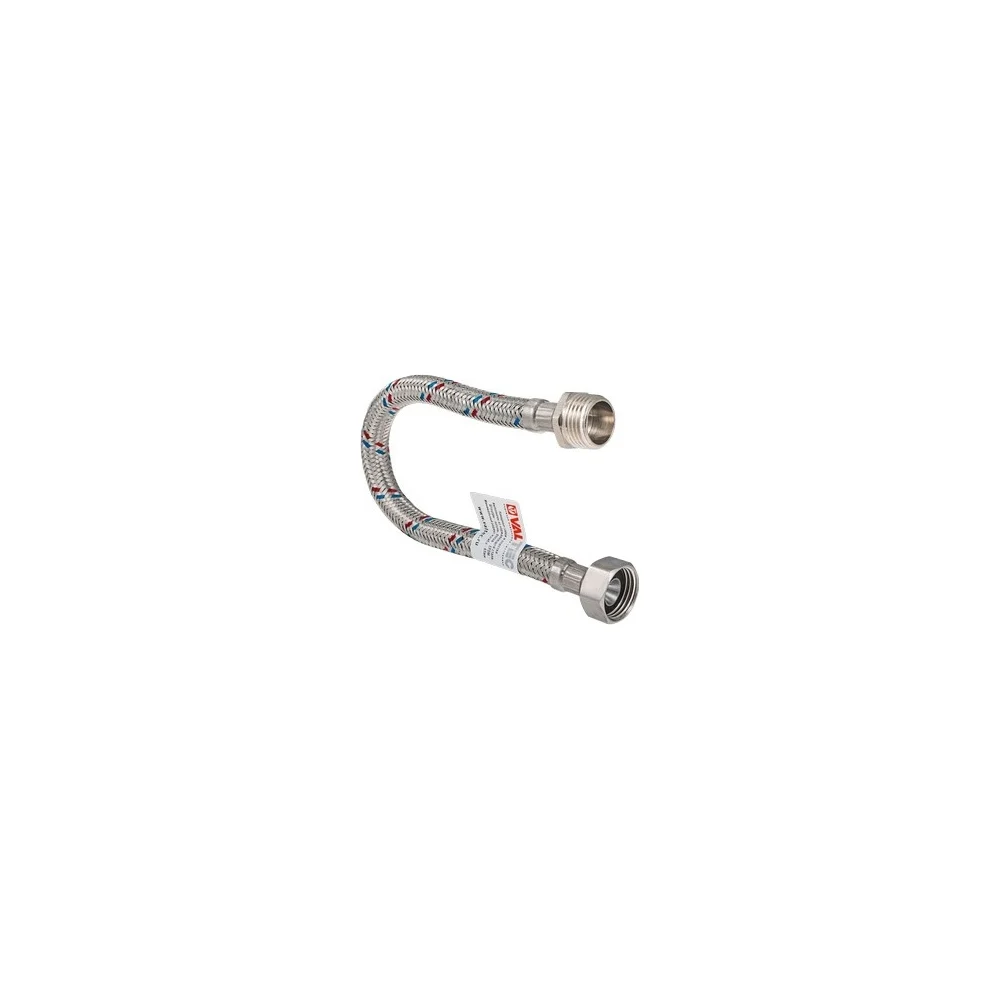 Гибкая подводка для воды Valtec 100 см; 1/2"; гайка-штуцер VTf.002.IS.0404100