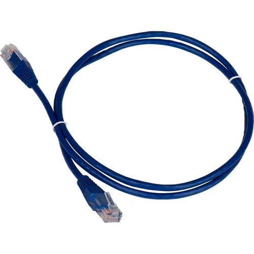 Патч-корд LanMaster вилка RJ-45, вилка RJ-45, кат.5E, ПВХ, 2м, синий [twt-45-45-2.0-bl]
