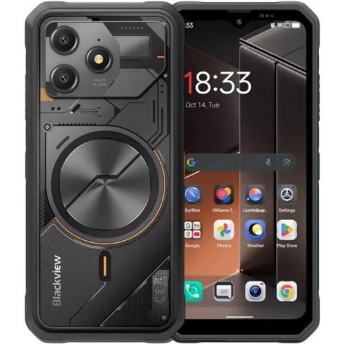 6.56" Смартфон BLACKVIEW 8/128Gb, Fort 100, NFC, IPS, 90Гц, 5000мAч, черный