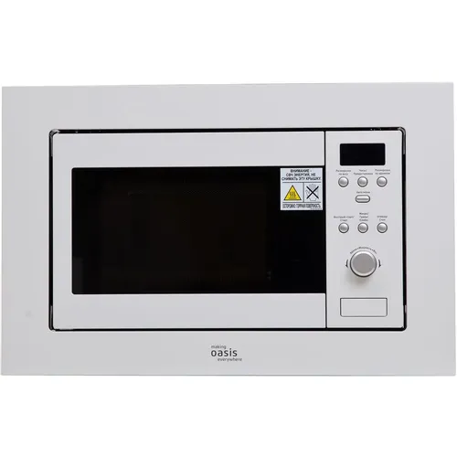 Встраиваемая микроволновая печь OASIS MW-RMW, 20л, 800Вт, белый