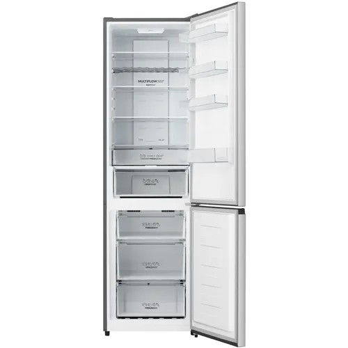 Холодильник двухкамерный Gorenje NRK620FAXL4 No Frost Plus, серый