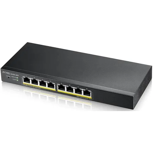 Коммутатор ZyXEL GS1915-8EP-EU0101F, управляемый