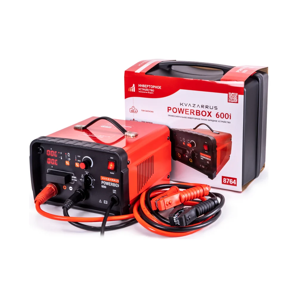 Инверторное пуско-зарядное устройство KVAZARRUS powerbox 600i 8764