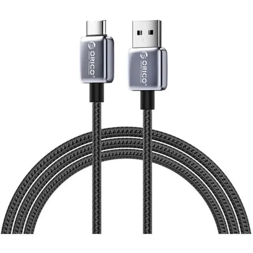 Кабель ORICO GQA, USB Type-C (m) - USB (m), 1м, черный [orico-gqa66-10-bk-bp]