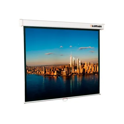 Экран Lumien Master Picture LMP-100105, 207х207 см, 1:1, настенно-потолочный белый