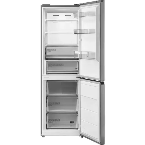 Холодильник двухкамерный Midea MDRB469MGF46I нержавеющая сталь