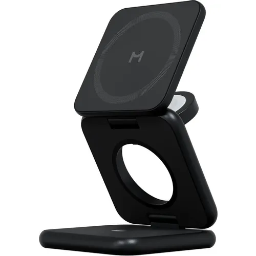 Беспроводное зарядное устройство MAGSSORY fold pro, USB-C, 23Вт, 3A, черный [wch063b]