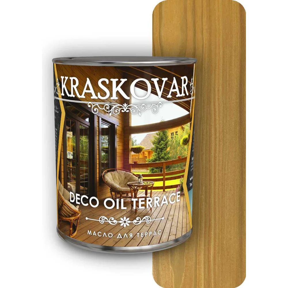 Масло для террас Kraskovar Deco Oil Terrace 1129