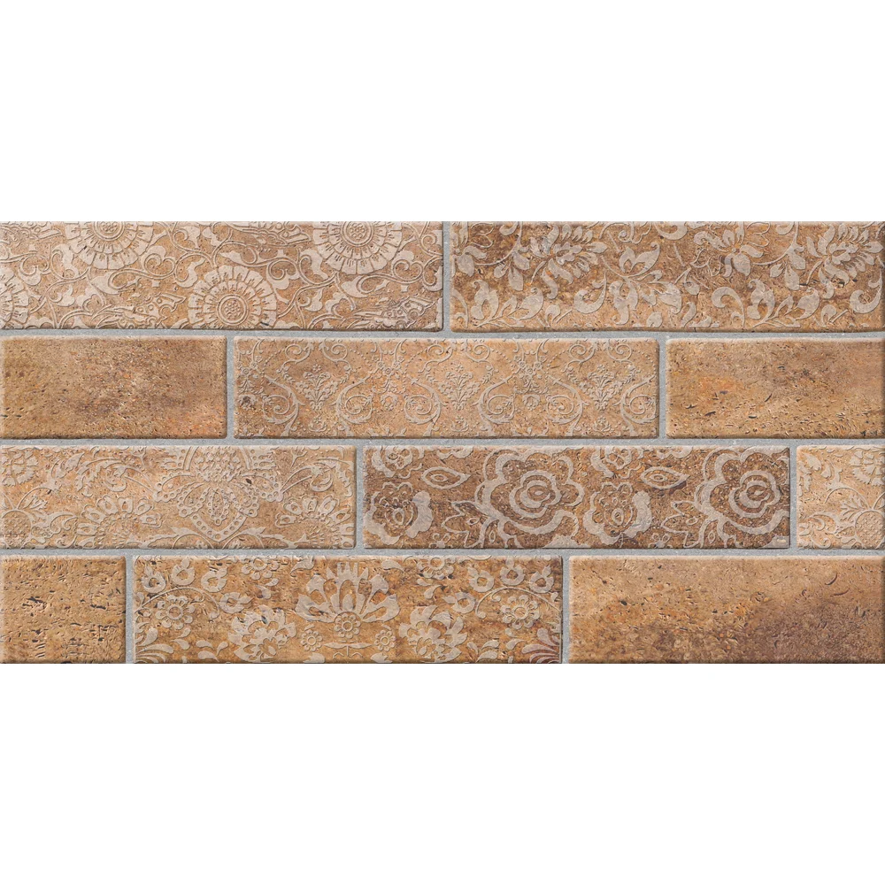 Плитка-декор Beryoza Ceramica Брик 1 ТГ-00004058